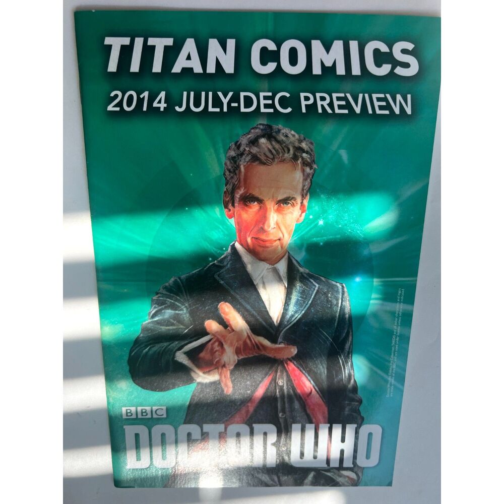 TITAN COMICS 2014 JULY - DEC PREVIEW BBCCDOCTOR WHO PETER CAPALDI